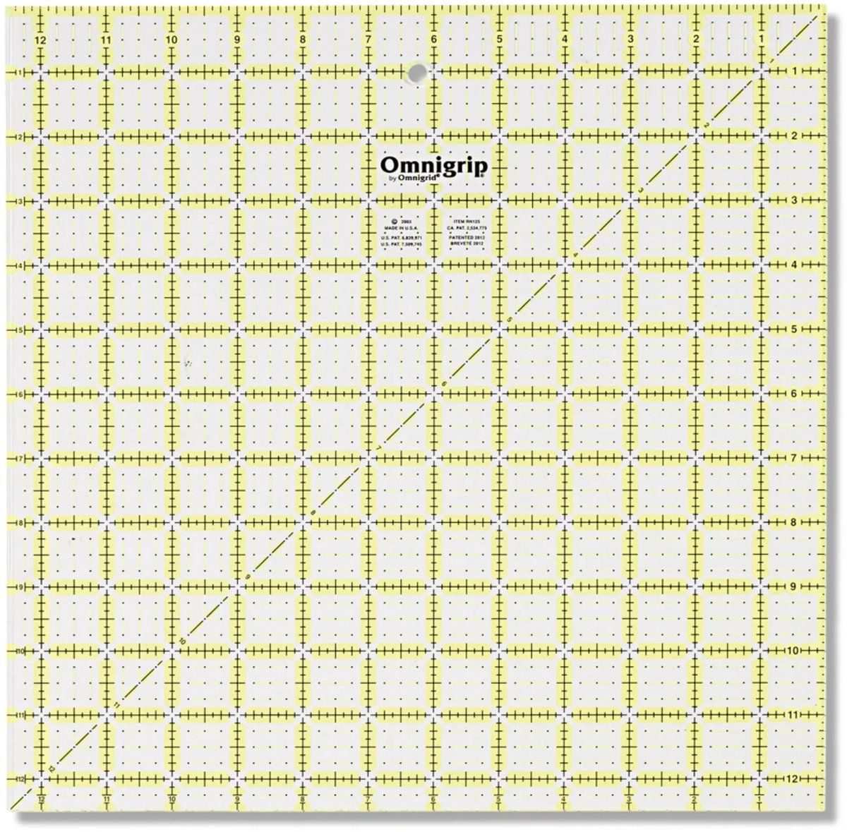 PRYM Omnigrip Antislipliniaal 12,5x12,5 inch 610216