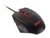 Acer Nitro Gaming muis (4.200 DPI, aanpasbaar met vier niveaus en acht toetsen incl. Burst Fire, LED-verlichting, optionele gewichten (4x5g)) rood/zwart