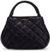 GUESS schoudertas Juliet Mini Satchel Black zwart