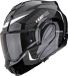 Scorpion Exo-Tech Evo Pro Acuti Opklapbare helm - Zwart/grijs/wit