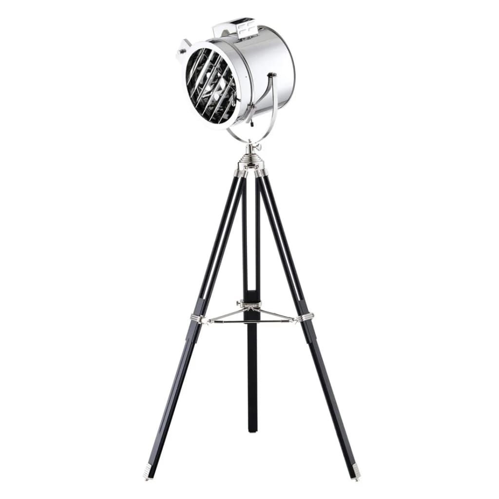 Groenovatie Maritieme Luxe Industrieel Design Tripod Vloerlamp - Chroom