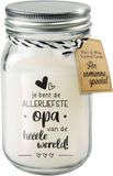 Paperdreams black & white scented candles - opa