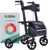 Rovera Mobility® Easy Lichtgewicht Rollator - Opvouwbaar - Antraciet