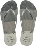 Havaianas Slim Pallet Glow Meisjes Slippers - Grijs - Maat 27/28