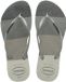 Havaianas Slim Pallet Glow Meisjes Slippers - Grijs - Maat 27/28