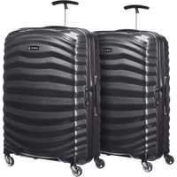 Samsonite Lite-Shock Spinner 69cm Duo Pack Black