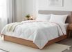 Parade Home Elegant Series Dekbed zonder overtrek Allyear Dekbed enkel 140x200 Beige met Orange biais Eenpersoons 2 in 1dekbed Anti Allergie dekbedden Ademend en Wasbaar dekbed