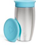 Munchkin Miracle 360° Roestvrijstalen Sippy Cup - Blauw - 296ml - Anti-Lek