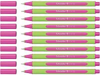 Schneider Fineliner Line-Up, schrijfgerei, 0,4 mm, modieus roze, verpakking van 10 stuks