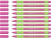 Schneider Fineliner Line-Up, schrijfgerei, 0,4 mm, modieus roze, verpakking van 10 stuks