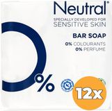Neutral Zeep - 0% - 12 x 2 stuks - Geurvrij - 2400 ml