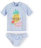 Minoti UV shirt kind UPF 50+ meisjes zwemshirt - ananasprint