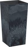 vidaXL Plantenbak uitneembare bak beton-look 11/26,5 l pp antraciet