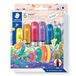 Kleurintensieve STAEDTLER Noris 2390 Metallic Gel Pens - 6 kleuren, Twist