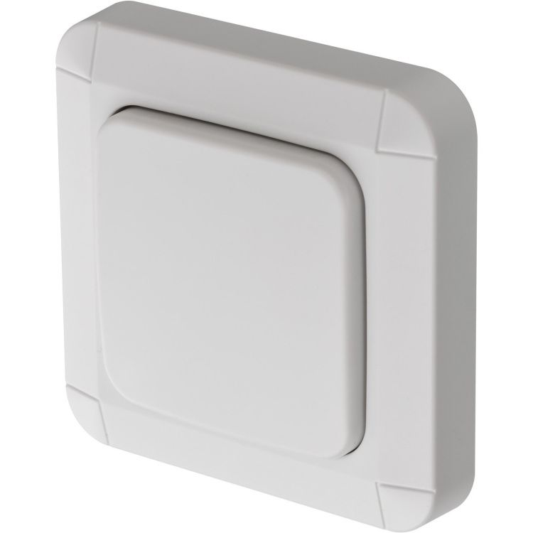 Brennenstuhl BrematicPRO Funk-Wandtaster APWT868 01 IP44 - Wit - Lichtschakelaar