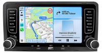 Audi 64GB DAB+ Autoradio pour Audi A3 8P (2003-2012) avec Android Auto, GPS, SAT NAV, Carplay, commande au volant (SWC) et Bluetooth (BT)