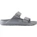 Birkenstock Arizona EVA Pantoufles Argent Métallique
