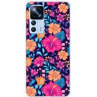 1001 coques Xiaomi Mi 12T / Mi 12T Pro Fleurs exotiques bedrukt siliconen hoesje