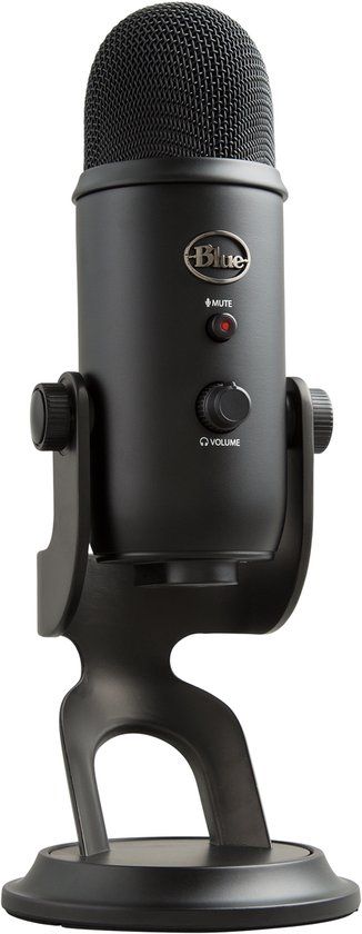Logitech G Blue Microphones Yeti USB Microphone - Black