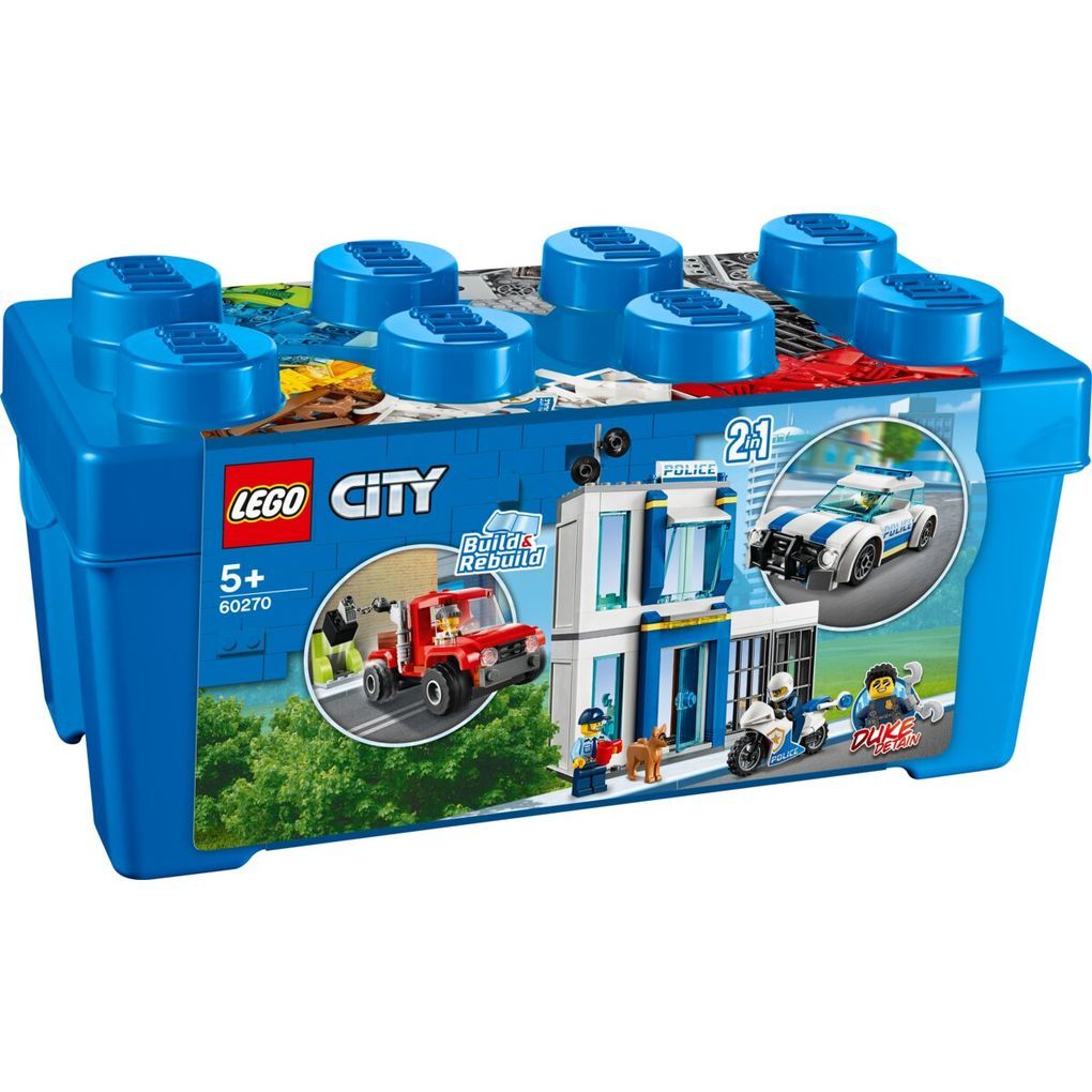 LEGO City 60270 Politie Opbergdoos