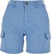Urban Classics High Waist Cargo Korte broek Blauw W33