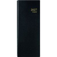 Brepols Agenda 2027 Saturnus Lima 1dag/2pagina's zwart
