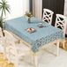 Nappe rectangulaire bleue pour toutes les occasions