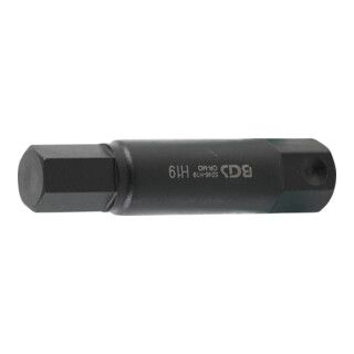 BGS Bit - 100 mm - 22 mm Buitenzeskant - INBUS 19 mm - 1 Stuk