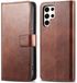imoshion Luxe Bookcase voor de Samsung Galaxy S23 Ultra - Donkerbruin