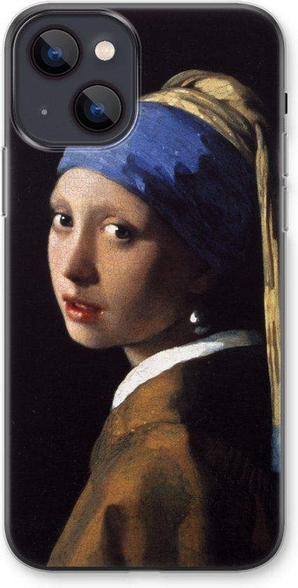 Case Company® - The Pearl Earring iPhone 13 Case - Soft Cover