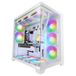 Mars Gaming MCVPRO ATX PC-Bhuizing 5x ARGB Ventilatoren Panoramisch Ontwerp