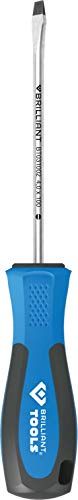BRILLIANT TOOLS BT031002 Schroevendraaier Sleuf 4x100mm