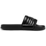 Kappa Vrouwenslippers Logo Searl Zwart Maat 39