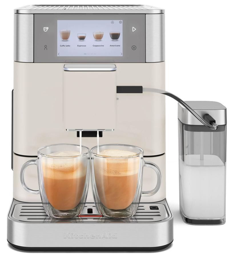 KitchenAid 5KES8558EPL Volautomatische Espressomachine - Porcelain White