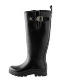 Next Dames Bottes hautes doublées de fausse fourrure - Noir
