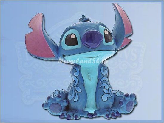 Disney Traditions Big Trouble - Stitch - Decoratief beeld of figuur