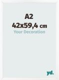 yd. Cadre photo A2 42x59,4 cm Blanc Mat MDF