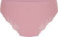 Hunkemöller Dames Lingerie Invisible Brazilian Lace Back - Roze - Maat 2XL