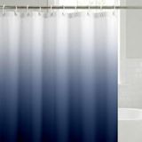Americanflat 71 x 74 cm Blauw Ombre douchegordijn