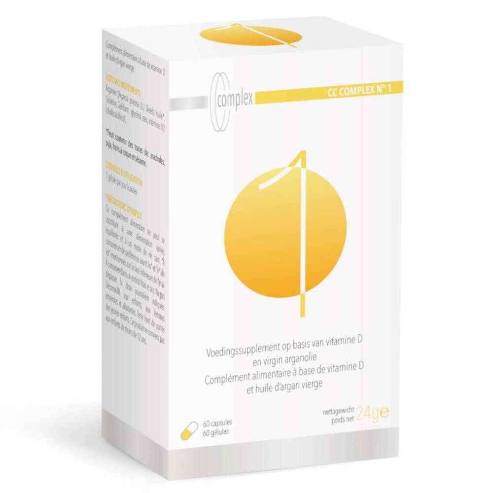 CC Complex N°1 Vitamine D 60 capsules