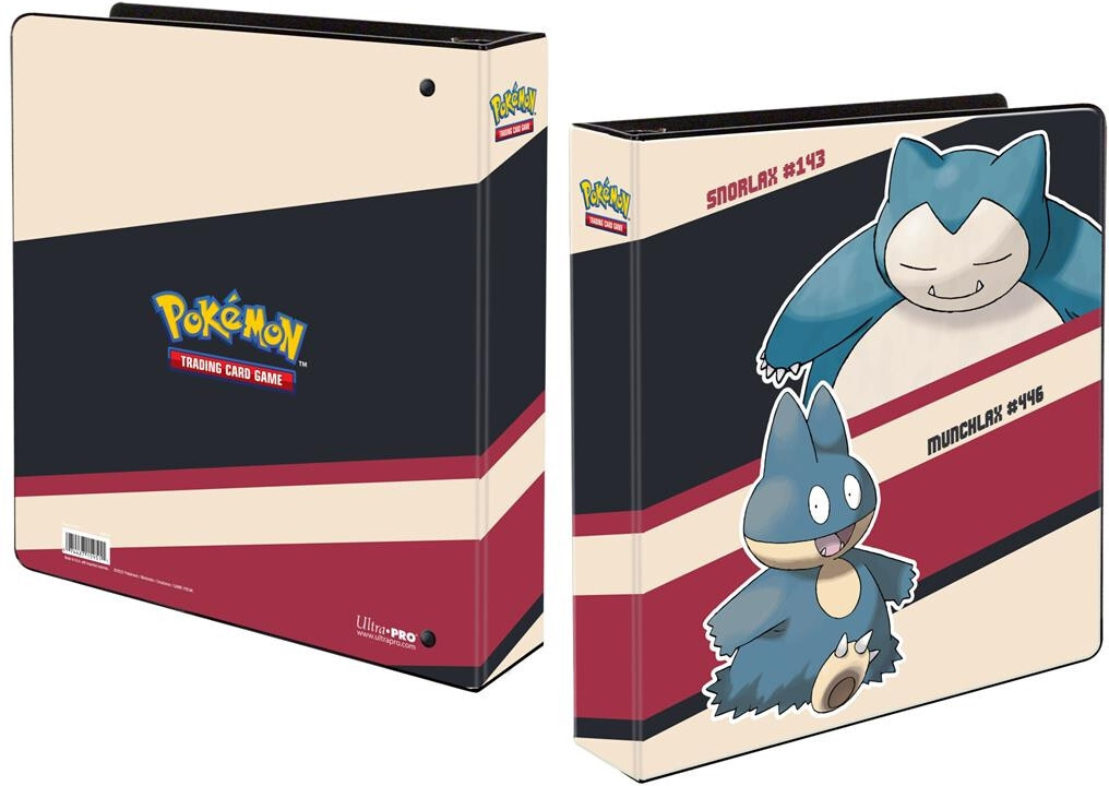 Ultra Pro Pokemon TCG Snorlax & Munchlax Binder