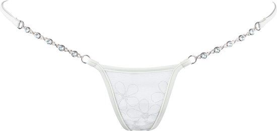Lucky Cheeks - Microstring Ivory Pearl | Wit