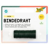folia 79158 - binddraad, bloemendraad groen, 0,3 mm x 50 m