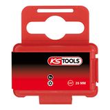 KS Tools 918.3616 1/4" TORSIONpower Bit Torx, 25mm, TB20, met boring, 5 per pak