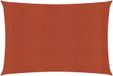 vidaXL - Zonnezeil - 160 g/m² - 5x7 m - HDPE - terracottakleurig
