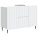 vidaXL Dressoir Wit 89 x 34,5 x 62 cm Bewerkt hout