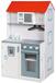 Roba Speelhuis en keuken 2 in 1, voorkant speelhuis incl. 6 actieve ruimtes, achterkant kinderkeuken incl. gootsteen, kraan, magnetron, fornuis, grill, koelkast, meerkleurig