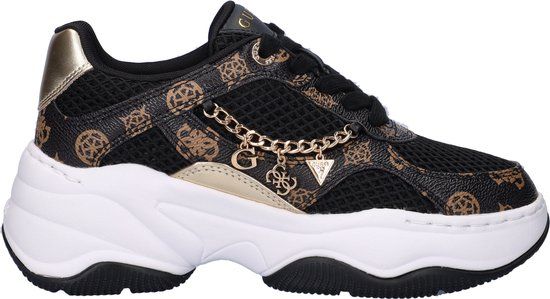 Guess Harpaa dames sneaker - Zwart multi - Maat 36