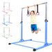 StarTech Kindergymnastiekstangen - Stapelstangen - 13-voudig in hoogte verstelbaar - Met ringen - Voor indoor training - Blauw