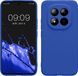 kwmobile telefoonhoesje geschikt voor Xiaomi Redmi Note 15 Pro+ 5G / Poco M8 Pro 5G - Hoesje voor smartphone - Precisie camera uitsnede - In Baltisch blauw